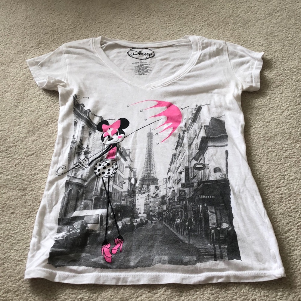 Pick 3 for $9 bundle!! Disney Minnie mouse in Paris tee